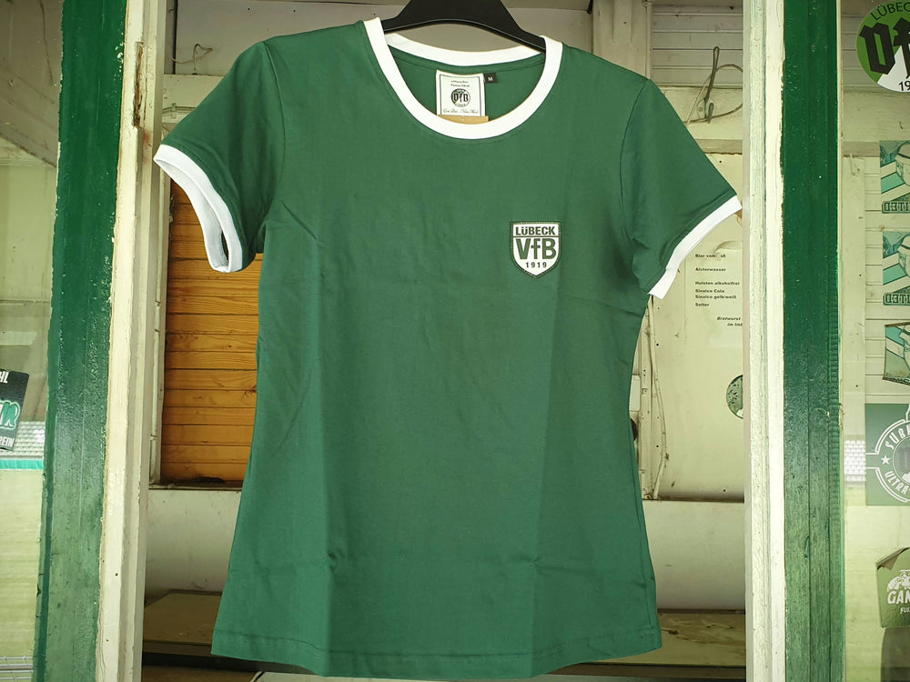 
                  
                    T-Shirt „Old-School“ grün - Damen
                  
                