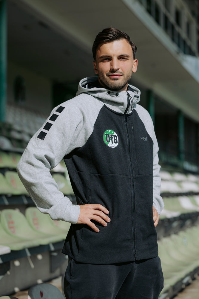 
                  
                    Capelli Zip-Up-Hoodie 25|26 (grau / schwarz)
                  
                